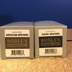 Bosley hair thickening fibers